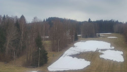 Dojezd hlavní sjezdovky