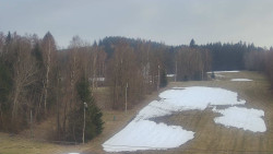 Dojezd hlavní sjezdovky