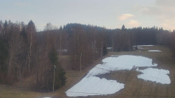 Dojezd hlavní sjezdovky