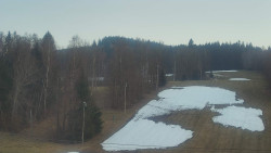 Dojezd hlavní sjezdovky