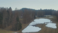 Dojezd hlavní sjezdovky