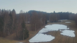 Dojezd hlavní sjezdovky