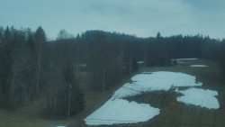 Dojezd hlavní sjezdovky