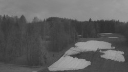 Dojezd hlavní sjezdovky