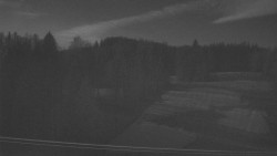 Dojezd hlavní sjezdovky