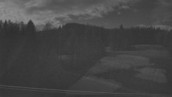 Dojezd hlavní sjezdovky