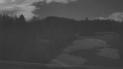 Dojezd hlavní sjezdovky