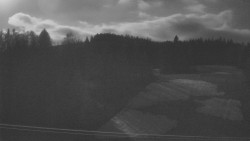 Dojezd hlavní sjezdovky