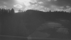 Dojezd hlavní sjezdovky