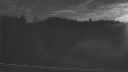 Dojezd hlavní sjezdovky