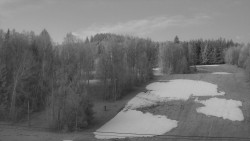 Dojezd hlavní sjezdovky