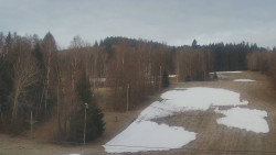 Dojezd hlavní sjezdovky