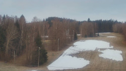 Dojezd hlavní sjezdovky