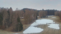 Dojezd hlavní sjezdovky