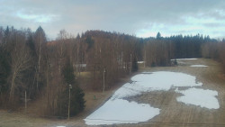 Dojezd hlavní sjezdovky