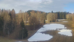 Dojezd hlavní sjezdovky