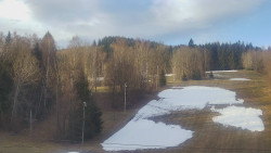 Dojezd hlavní sjezdovky