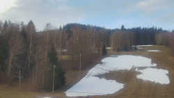 Dojezd hlavní sjezdovky