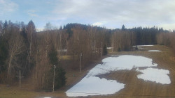 Dojezd hlavní sjezdovky