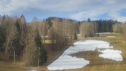 Dojezd hlavní sjezdovky