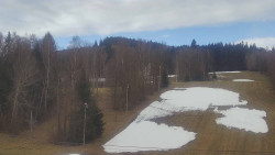 Dojezd hlavní sjezdovky