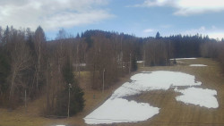 Dojezd hlavní sjezdovky