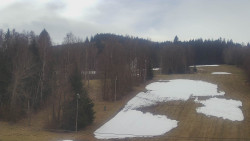 Dojezd hlavní sjezdovky