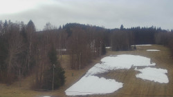 Dojezd hlavní sjezdovky