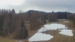 Dojezd hlavní sjezdovky