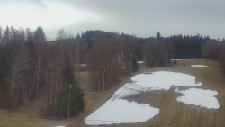 Dojezd hlavní sjezdovky