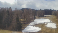 Dojezd hlavní sjezdovky