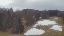 Dojezd hlavní sjezdovky