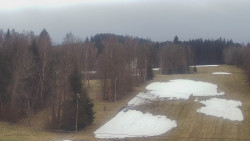 Dojezd hlavní sjezdovky