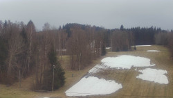 Dojezd hlavní sjezdovky