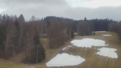 Dojezd hlavní sjezdovky