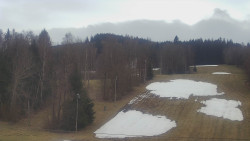 Dojezd hlavní sjezdovky