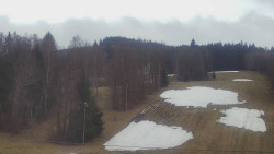 Dojezd hlavní sjezdovky