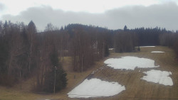 Dojezd hlavní sjezdovky