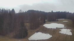 Dojezd hlavní sjezdovky