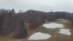 Dojezd hlavní sjezdovky