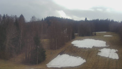 Dojezd hlavní sjezdovky