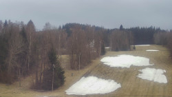 Dojezd hlavní sjezdovky