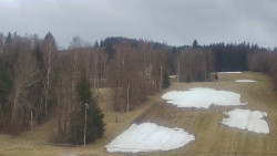 Dojezd hlavní sjezdovky