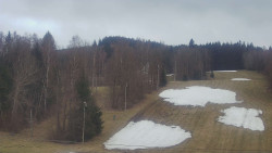 Dojezd hlavní sjezdovky