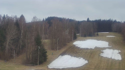 Dojezd hlavní sjezdovky