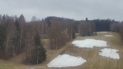 Dojezd hlavní sjezdovky