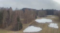 Dojezd hlavní sjezdovky