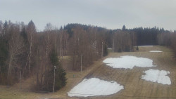 Dojezd hlavní sjezdovky