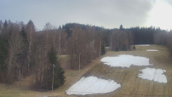 Dojezd hlavní sjezdovky