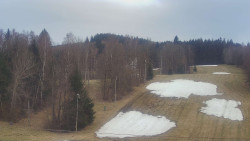 Dojezd hlavní sjezdovky